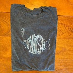 Phish NYE MSG Tour T-Shirt/Size Large/Color Blue